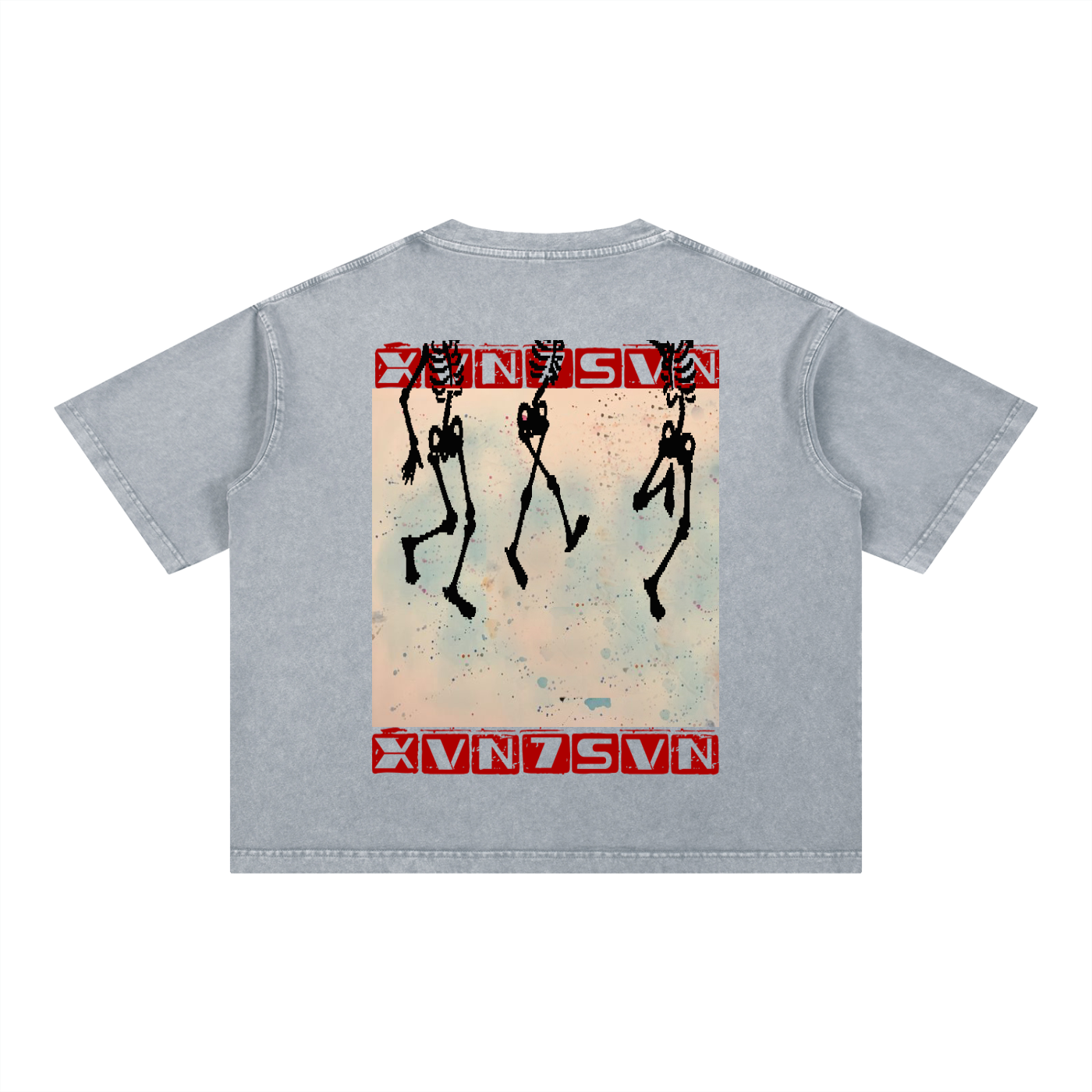 Mineral Wash Boxy Cotton T-Shirt