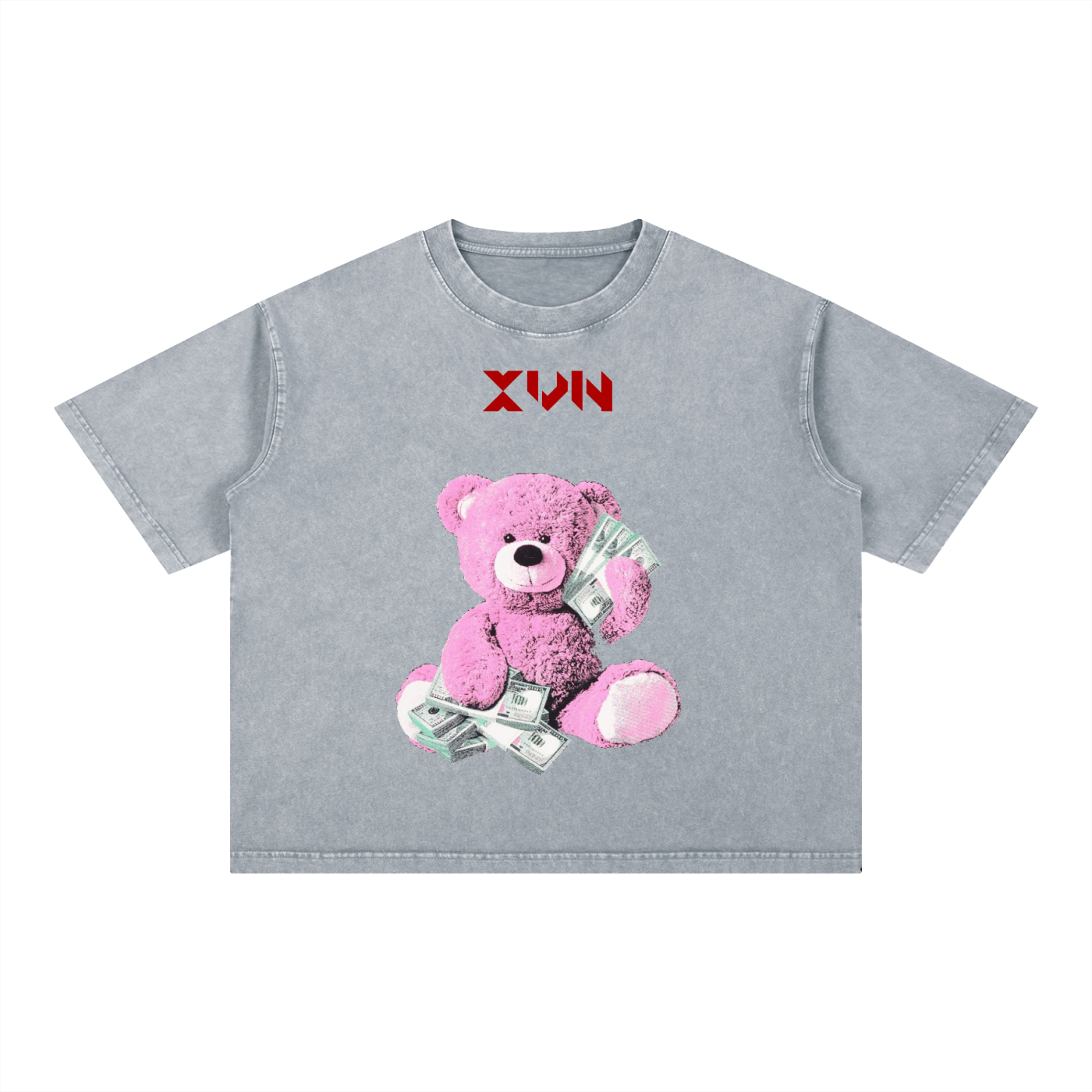 Mineral Wash Boxy Cotton T-Shirt