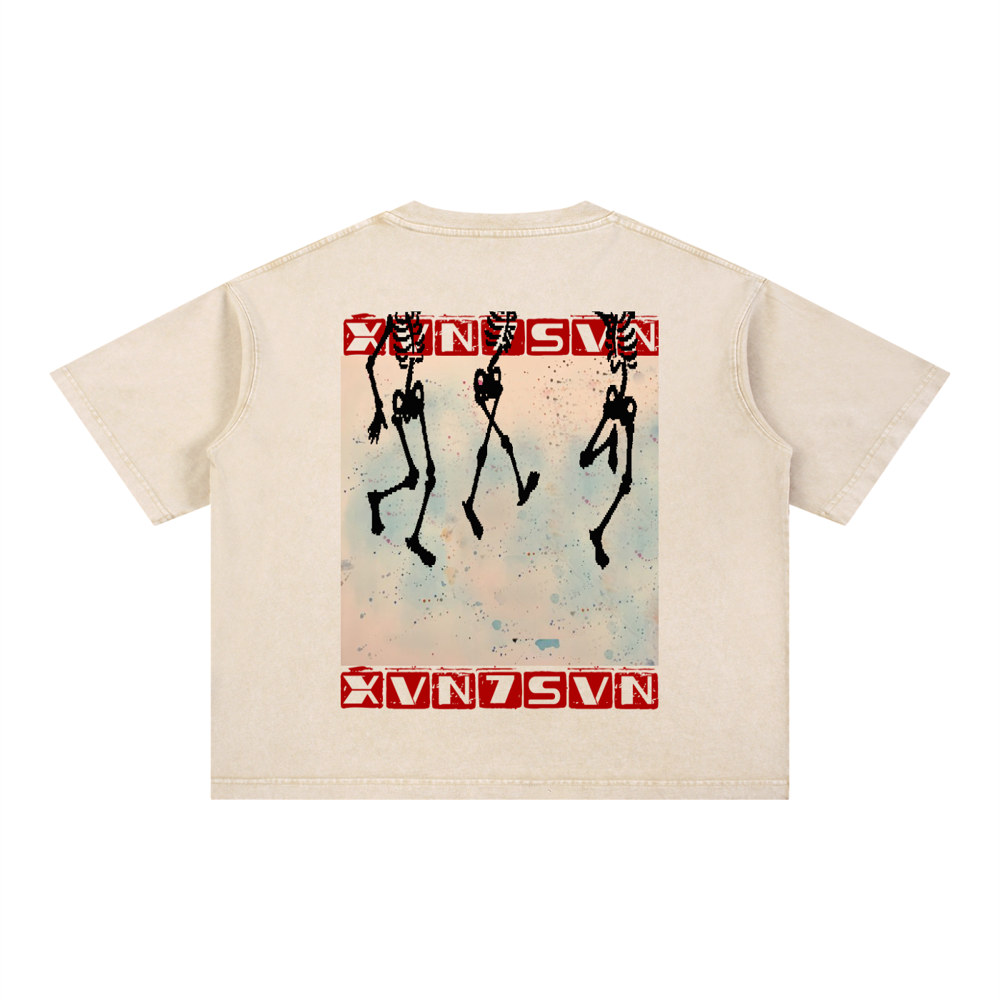 Mineral Wash Boxy Cotton T-Shirt