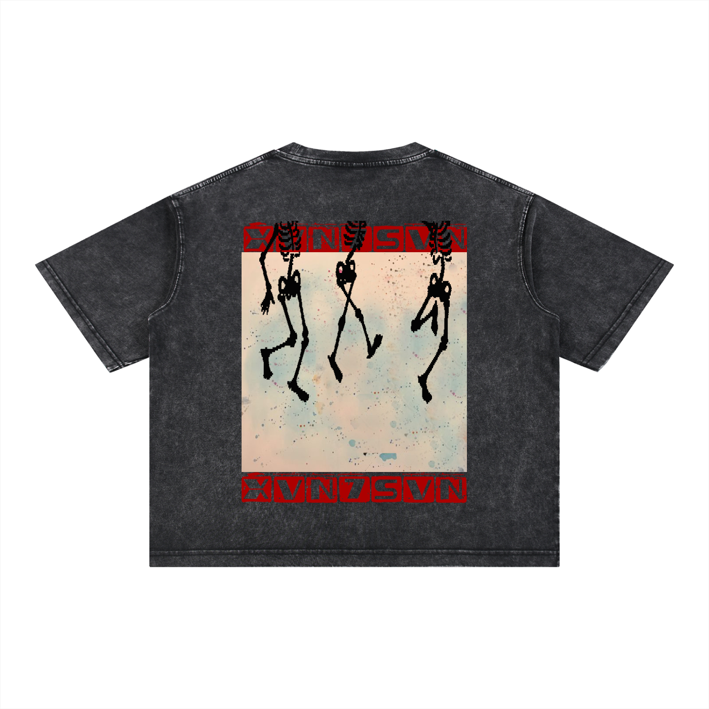 Mineral Wash Boxy Cotton T-Shirt
