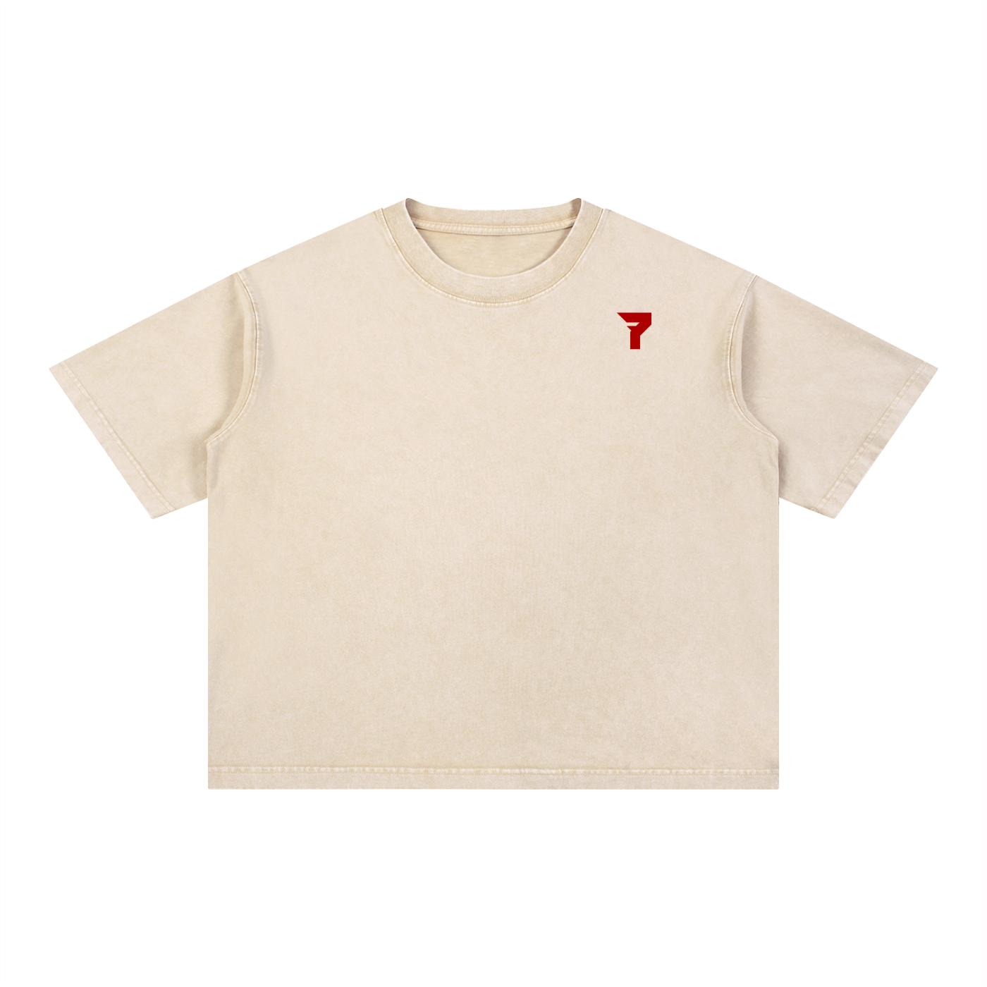 Mineral Wash Boxy Cotton T-Shirt