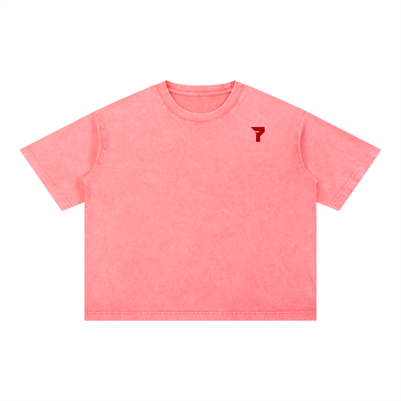 Mineral Wash Boxy Cotton T-Shirt