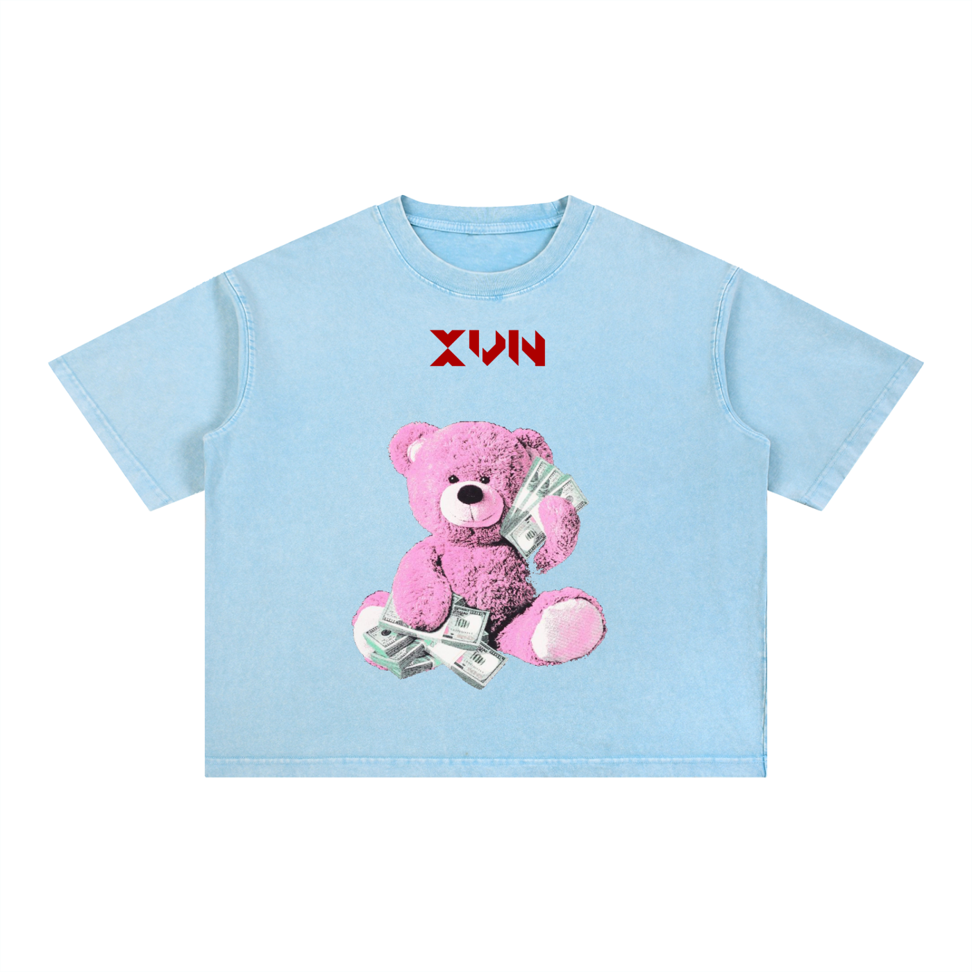 Mineral Wash Boxy Cotton T-Shirt