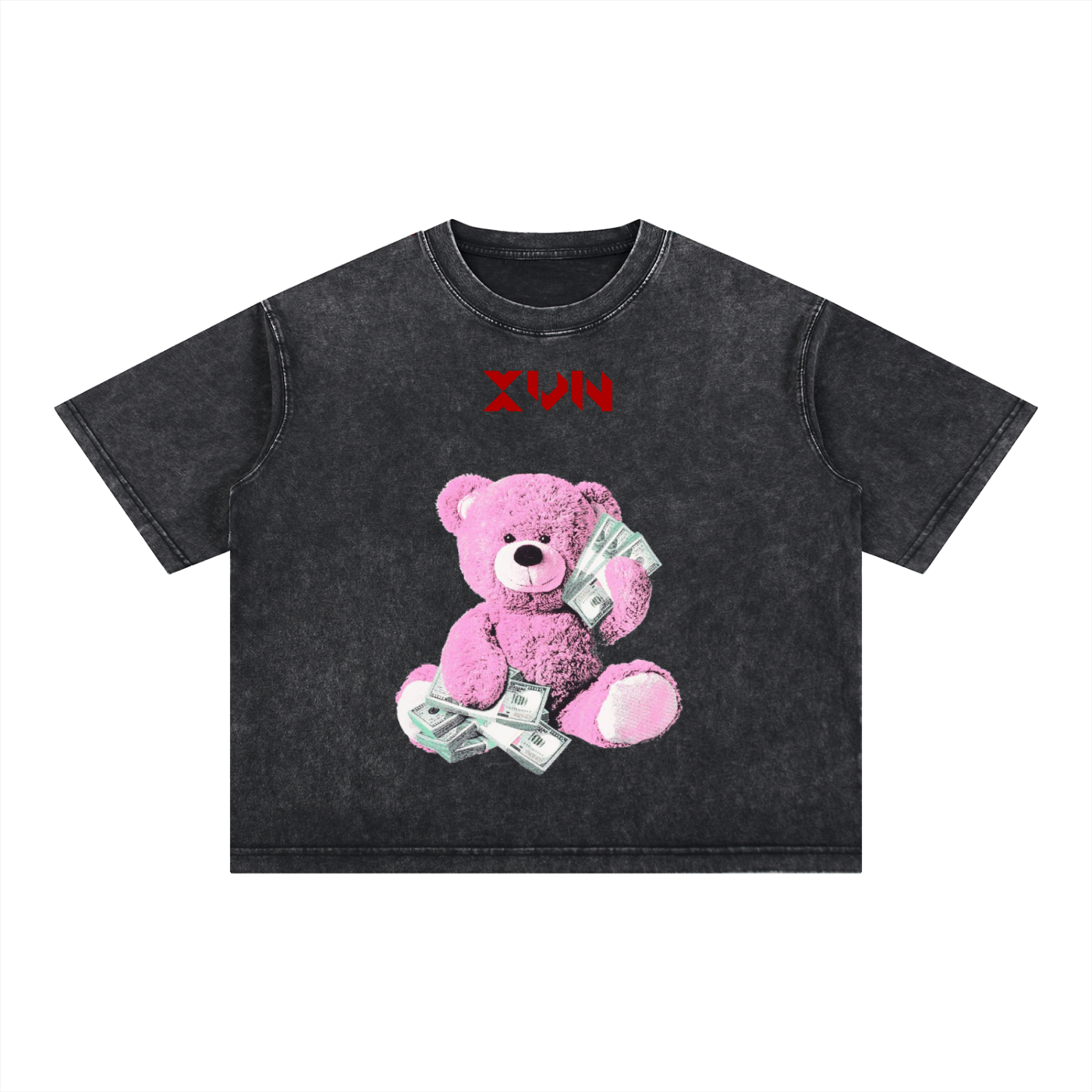 Mineral Wash Boxy Cotton T-Shirt