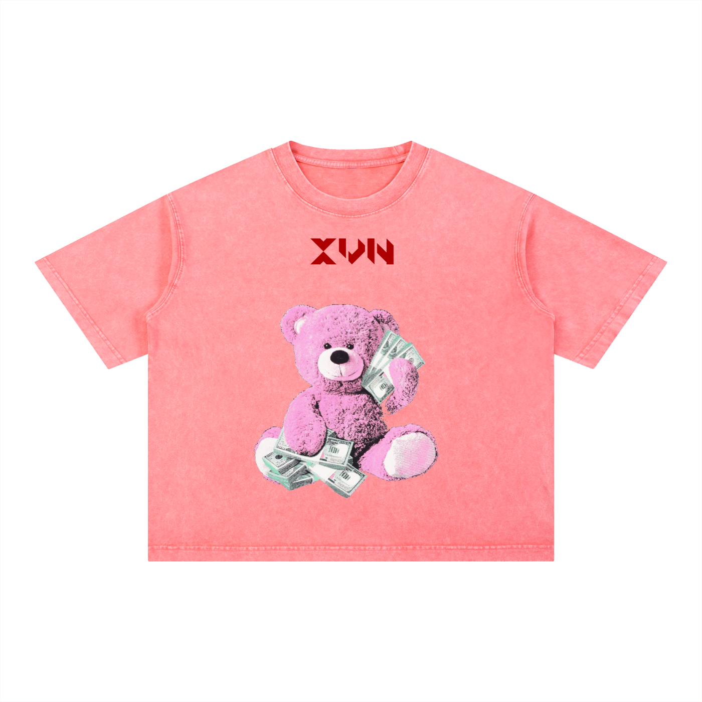 Mineral Wash Boxy Cotton T-Shirt