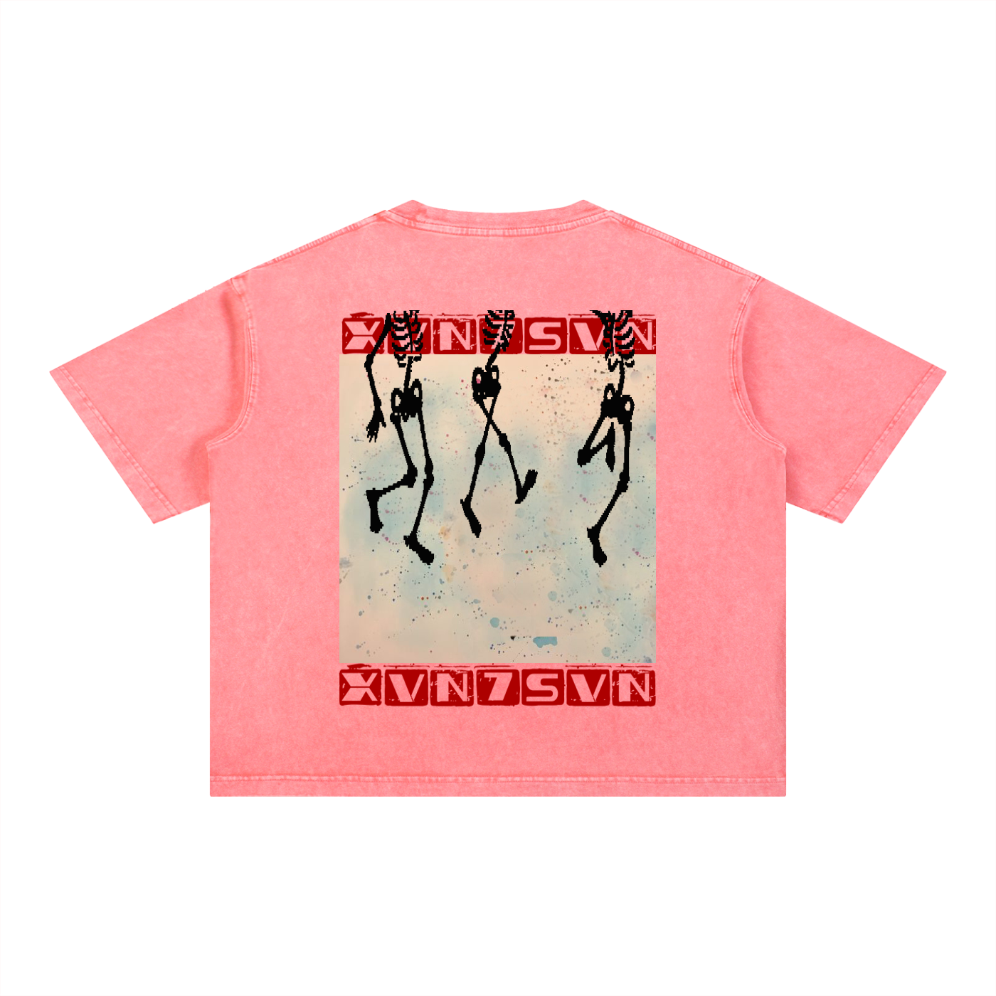 Mineral Wash Boxy Cotton T-Shirt