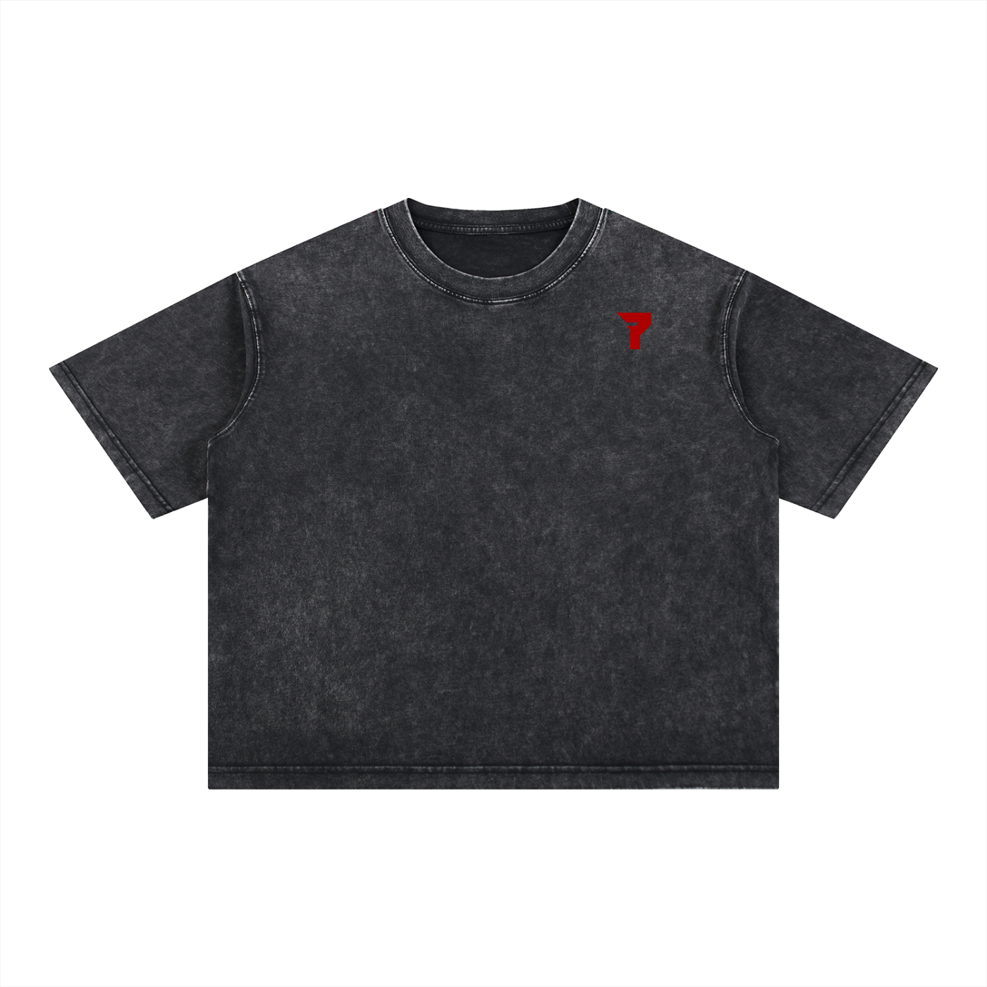 Mineral Wash Boxy Cotton T-Shirt