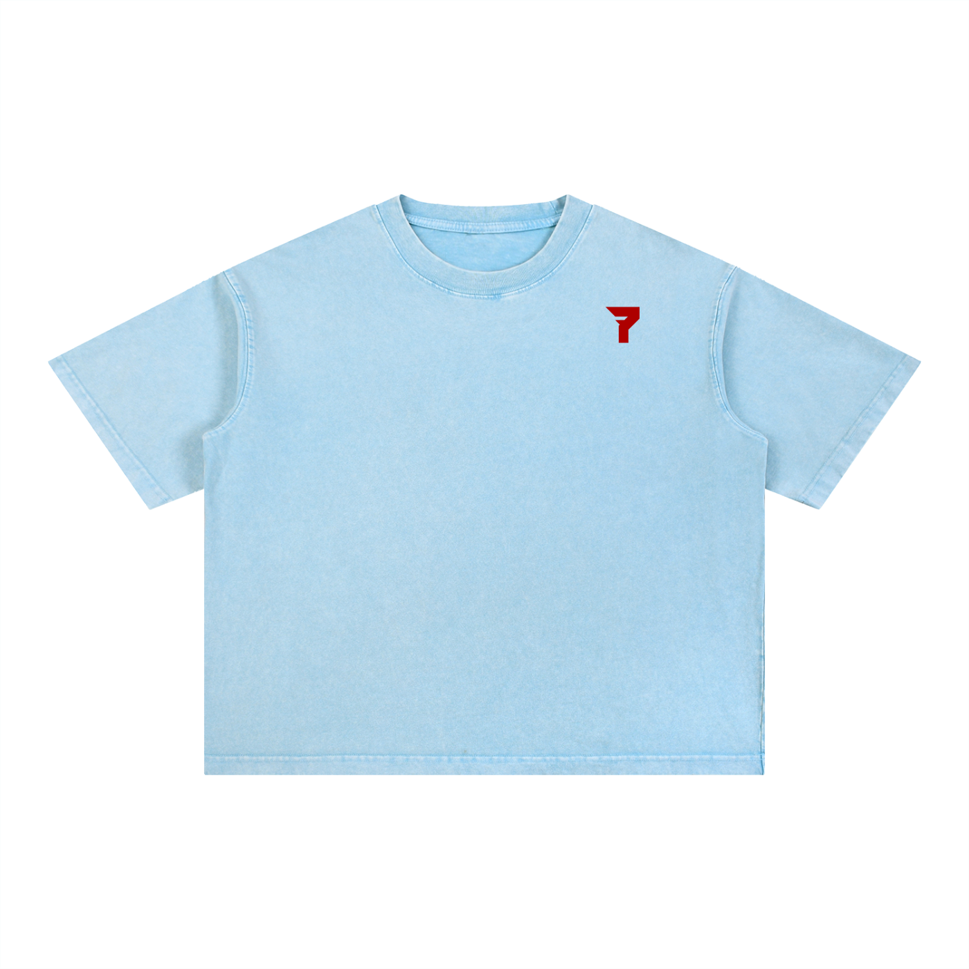 Mineral Wash Boxy Cotton T-Shirt