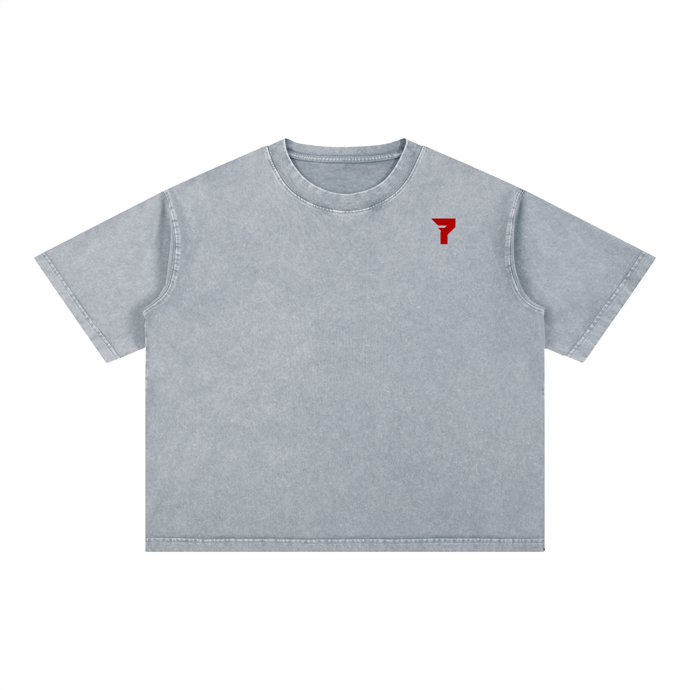 Mineral Wash Boxy Cotton T-Shirt