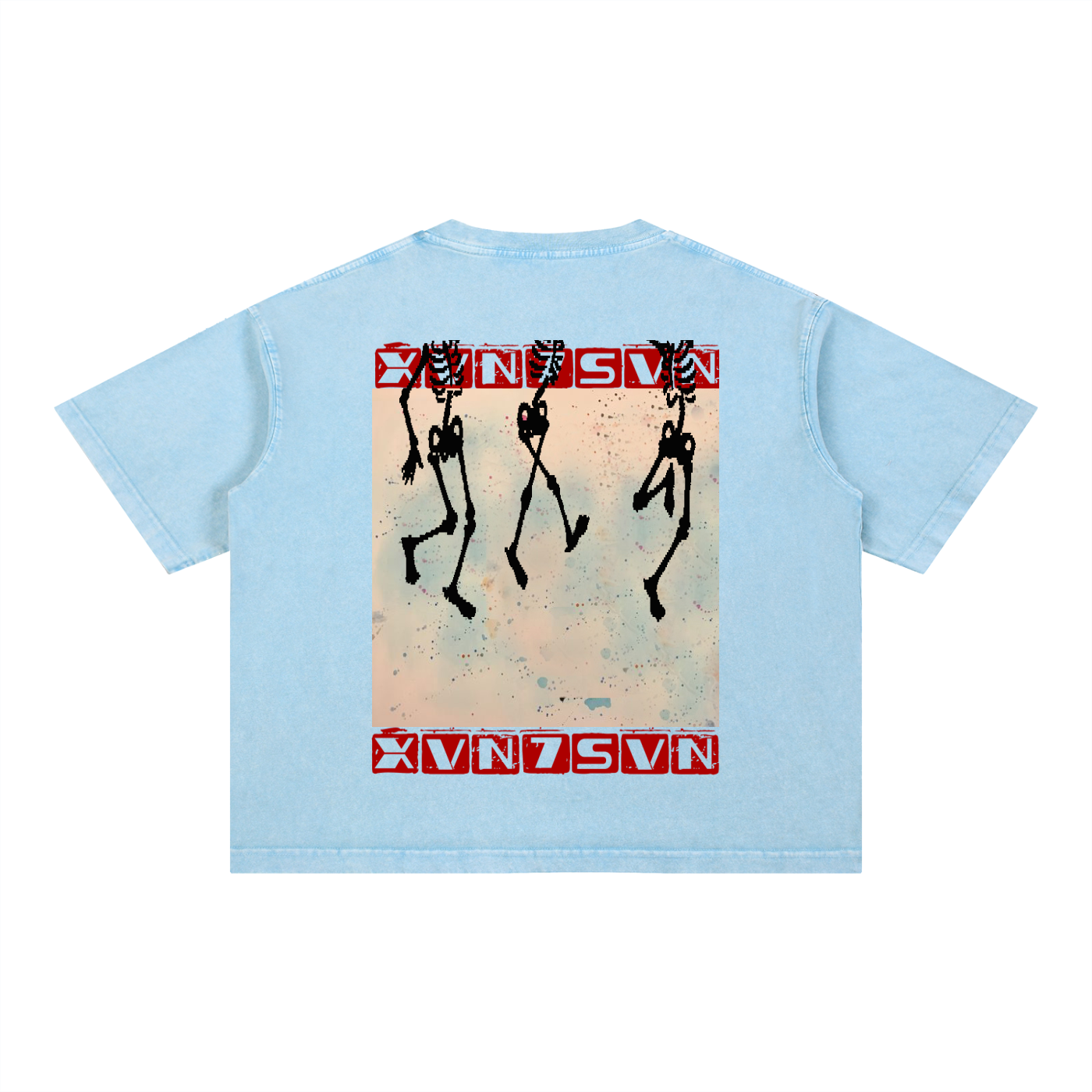 Mineral Wash Boxy Cotton T-Shirt
